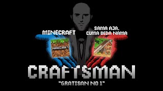 Coba main CRAFTSMAN Minecraft Versi Gratis di PLAYSTORE [upl. by Wolgast]