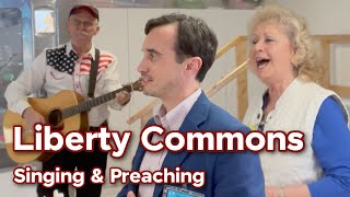 Singing and Preaching at Liberty Commons [upl. by Ggerc482]