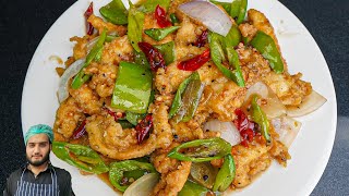 Chili Chicken in Black Pepper Sauce  Restaurant Style Spicy Chili Chicken [upl. by Spearing911]