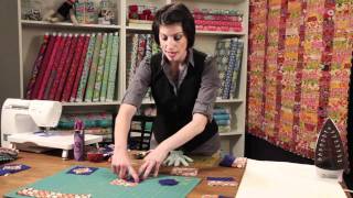 QuiltyHow to Make a Rolling Stone Quilt Block [upl. by Canter]