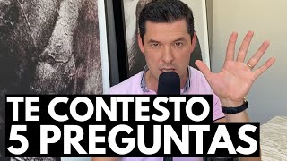 ¡TE CONTESTO 5 PREGUNTAS INCLUYENDO 1 PERSONAL  JORGE LOZANO H [upl. by Niar]