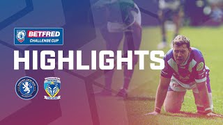 Highlights  Swinton Lions vs Warrington Wolves  Betfred Challenge Cup [upl. by Sonafets]