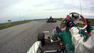 KZ2 karting onboard migliarino [upl. by Patnode]