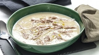 Avgolemono – Egg Lemon and Chicken Soup [upl. by Yarezed]