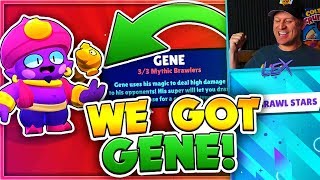 UNLOCKING NEW BRAWLER GENE  His range is CRAZY  Brawl Stars [upl. by Utter]