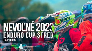 Enduro Cup Stred Nevoľné 2023  4K RAW clips [upl. by Landrum]