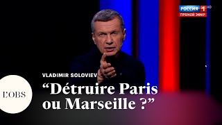 En Russie ce présentateur télé menace encore la France après le soutien de Macron à l’Ukraine [upl. by Finkelstein114]