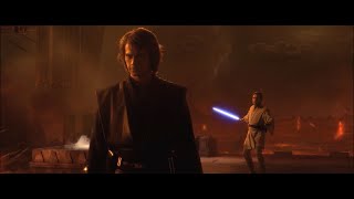 Anakin Skywalker vs ObiWan Kenobi Part 1 4K HDR  Star Wars Revenge of the Sith [upl. by Sidonie]