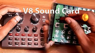 Lowest V8 Sound Card Inside  Surgery [upl. by Schmeltzer]