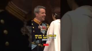 La cobra de la Reina Mary al Rey Frederik de Dinamarca 😱 kingfrederik maryofdenmark denmark [upl. by Novart]