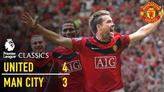 Manchester United 43 Manchester City 0910  Premier League Classics  Manchester United [upl. by Irt720]