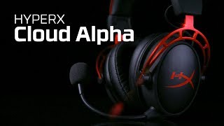 Console and PC Gaming Headset  HyperX Cloud Alpha [upl. by Nala]