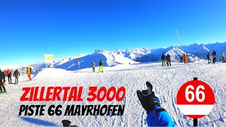 Piste 66 Mayrhofen  Zillertal 3000 [upl. by Kiele832]