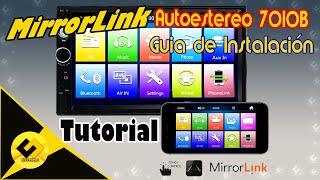 Mirrorlink 7010B Android Instalacion [upl. by Kotta44]