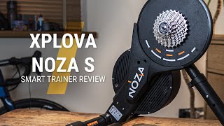 Xplova Noza S Turbo Trainer Review 2020  Training WITHOUT NOISE [upl. by Holihs127]