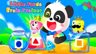 Little Panda Brain Trainer  Help little panda collect gifts  Baby Panda Games [upl. by Ralph]