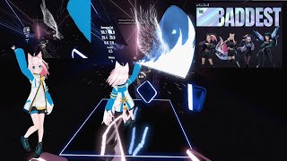 Beat Saber KDA  THE BADDEST League of Legends [upl. by Winni]