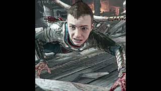 Thor saves Atreus 4K┃God of War Ragnarök shorts [upl. by Ttezil]