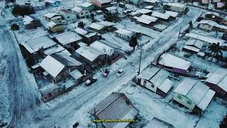 Vídeo aéreo mostra lindo cenário criado pela neve em Cambará do Sul [upl. by Samot605]