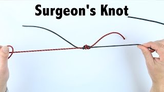 How to Tie a Surgeons Knot  Ashland Fly Shop [upl. by Notgnirrab]