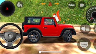 थार गाड़ी गेम Video 4x4 🚘🚘viralvideo 4x4mahindrathardrivinggame viralvideos [upl. by Adekram]