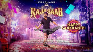 The Rajasaab  Title Announcement Video  Prabhas  Maruthi  Thaman S  People Media Factory [upl. by Chi]