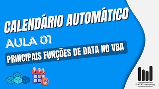 Criar Calendário Automático no VBA  Aula 01 [upl. by Biancha931]