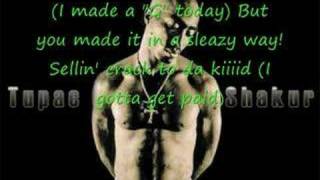 Tupac  Changes Thats Just The Way It Is  Lyrics [upl. by Narmis]