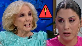 Mirtha se mostró preocupada ante los dichos de Leda Bergonzi sobre el origen del cáncer [upl. by Casimir975]