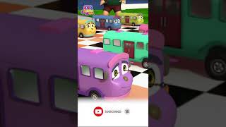 Ten Little Busses lolocartoonpreeschool nurseryrhymes babyshorts kidssong babysongs [upl. by Bradway874]