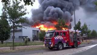 20130620 Zeer Grote Uitslaande Brand FIRE UP Oisterwijk [upl. by Hester]