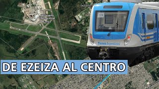 TREN A EZEIZA ► 3 ideas para conectar el aeropuerto al centro de Buenos Aires [upl. by Petr47]