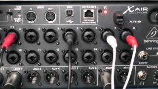 Behringer XR18 Air Mixer  3 minute review [upl. by Htial]