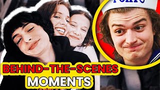 Stranger Things Hilarious Bloopers and Funny Moments  Part 2 🍿 Ossa Movies [upl. by Aznerol]