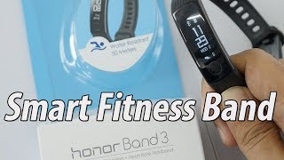 Honor Band 3 Fitness Tracker Unboxing Initial Setup amp Overview [upl. by August]