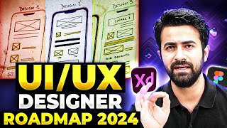 How to become UIUX designer🤯🫡UIUX developer roadmap for 2024 UIUX designer [upl. by Netloc607]