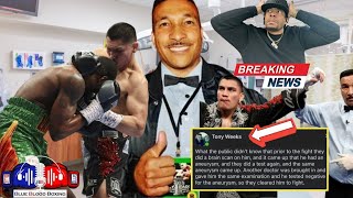 TERRIBLE UNTHINKABLE TONY WEEKS JUST EXPOSED THE ENTIRE SPORT OF BOXING FOR STOPPING VERGIL ORTIZ [upl. by Aiksas]