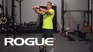 Equipment Demo  Double Kettlebell Swing  Rogue Fitness [upl. by Favianus]