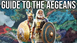 GREECE IS BACK Aegean Kingdoms Review and Guide for Total War Pharaoh Dynasties [upl. by Ahsiket14]