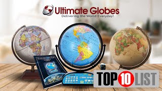 Top 10 Globes for Kids  Ultimate Globes [upl. by Atinor]