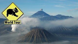 Voyage en Indonésie Java le Volcan Bromo Maryse amp Dany © Youtube [upl. by Spain198]