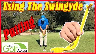 Swingyde Golf Swing Training Aid  Putting Drills [upl. by Etnoval]