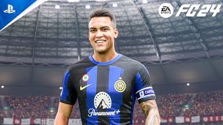 FC 24  AS Roma vs Inter Milan  Serie A 2324  PS5 Gameplay [upl. by Klina]