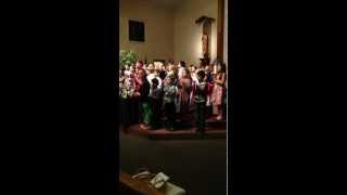 Celestes First Reconciliation  Recessional Song Ephesians 17 [upl. by Inej271]