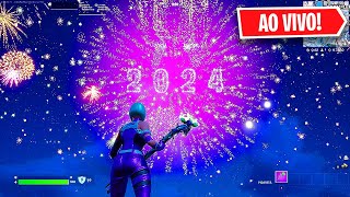 CHEGOU A HORA EVENTO ANO NOVO AO VIVO 2024  FORTNITE AO VIVO [upl. by Croteau]