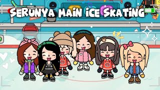 DRAMA TOCA BOCA SERUNYA MAIN ICE SKATING BAHASA INDONESIA [upl. by Mylander]