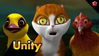 UNITY ♥ New Kathu Kathu3 story for children ★ Best malayalam cartoon video for children ★ HD [upl. by Airehs166]