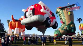 Havasu Balloon Festival 2016 4K UHD [upl. by Aigroeg]