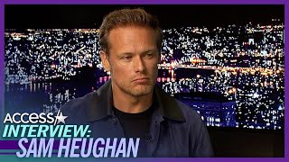 Outlander Star Sam Heughan Talks THIRST TRAPS [upl. by Vidal641]