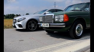 Mercedes E 220d W213 and 300d W123 [upl. by Grose90]